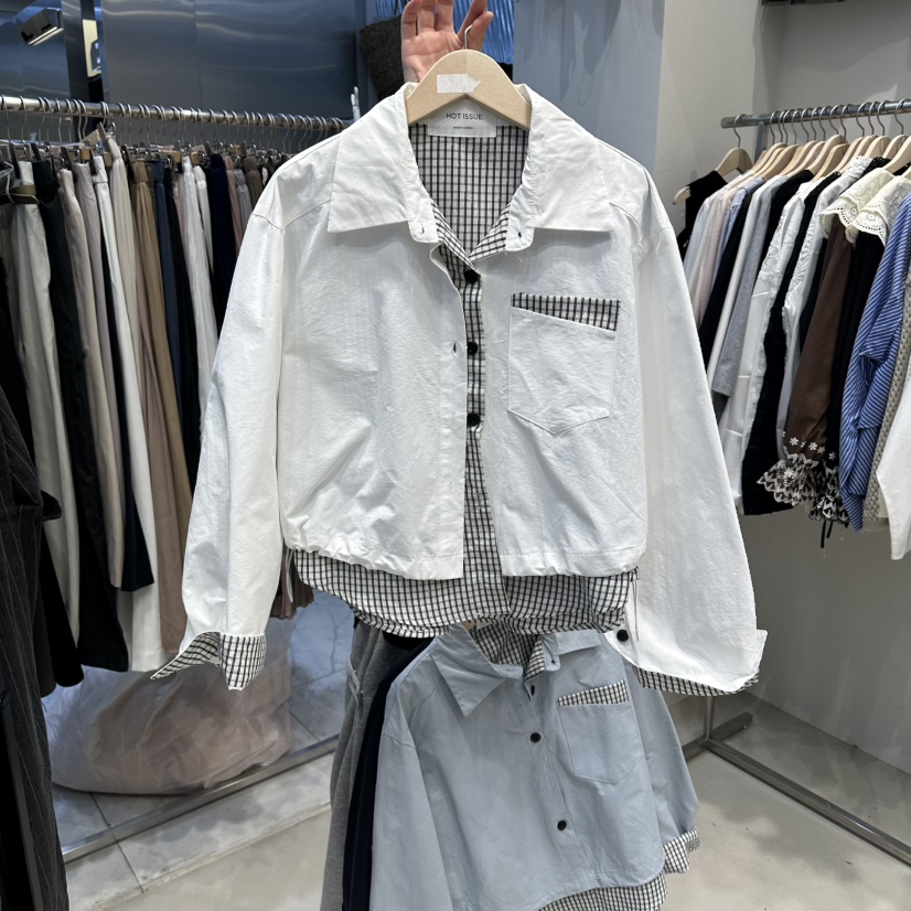 HOT PLACE/DREAM GIRIS/HOT ISSUE東大門代購女裝新款26春夏夾克HOT PLACE/DREAM GIRIS/HOT ISSUE夾克圖色1