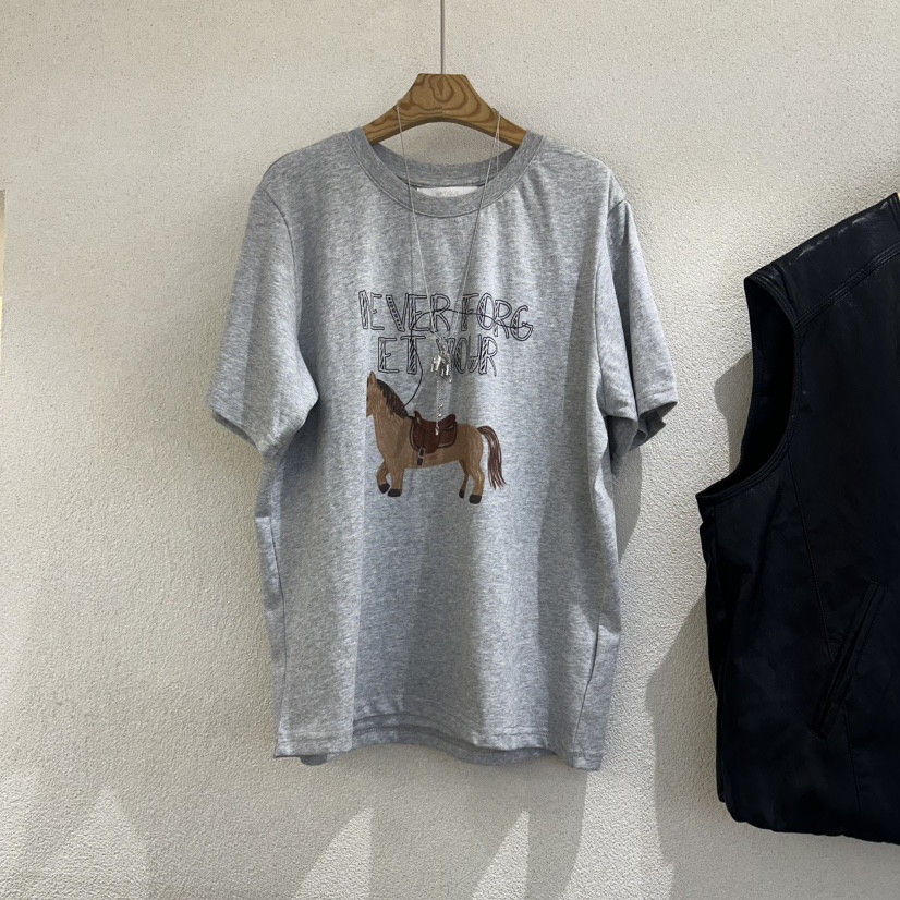 HIPTIQUE東大門直郵女士新款26春夏熱賣人氣時尚職業推薦T恤HIPTIQUET恤圖色2