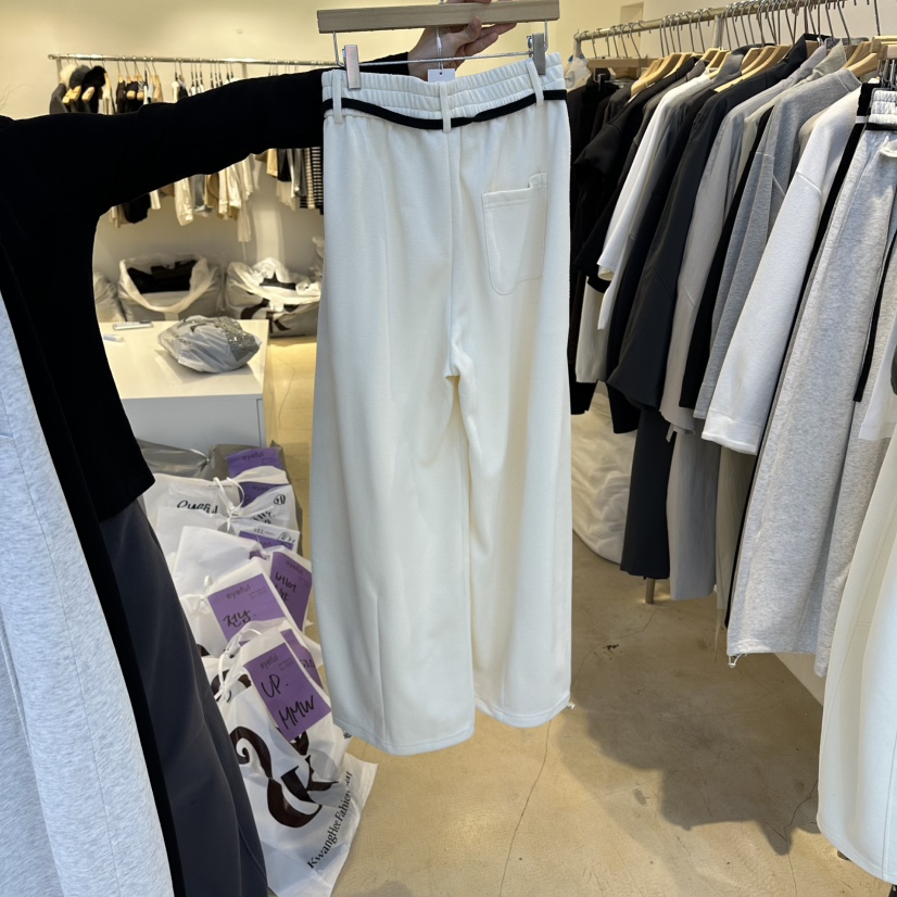 EYEFUL-Q韓國代購女士新品人氣26春夏時尚推薦休閑褲口袋eyeful休閑褲