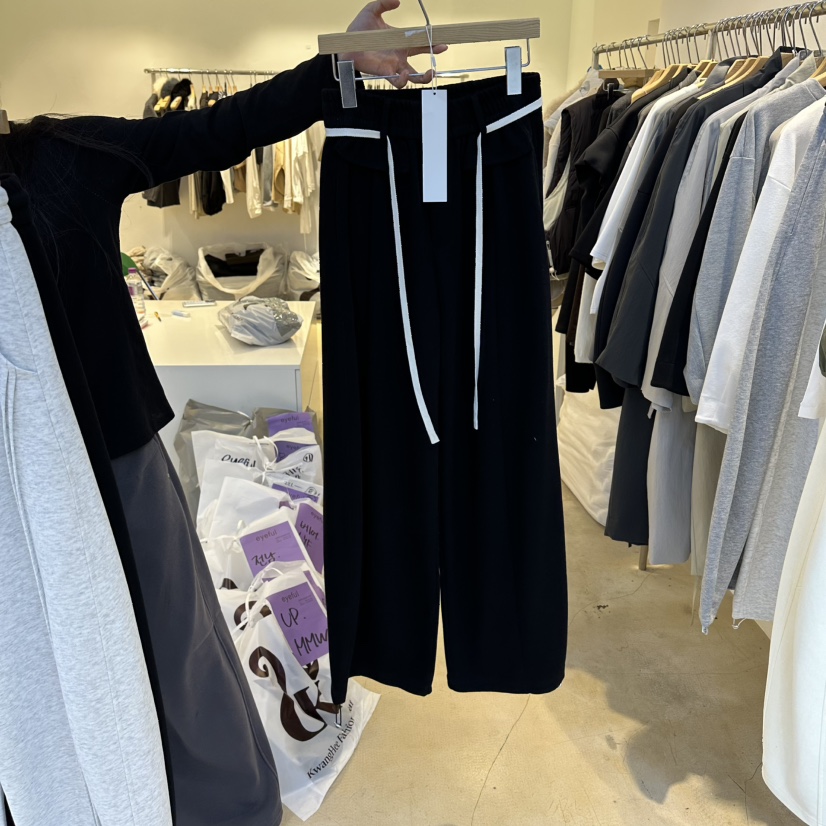 EYEFUL-Q韓國代購女士新品人氣26春夏時尚推薦休閑褲口袋eyeful休閑褲圖色4