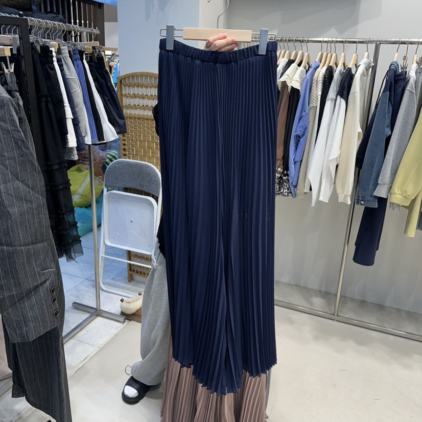 HOT PLACE/DREAM GIRIS/HOT ISSUE韓國直郵實拍女士新款休閑休閑褲褶裥HOT PLACE/DREAM GIRIS/HOT ISSUE休閑褲圖色5深藍色