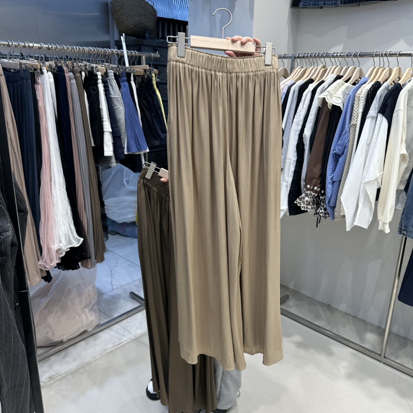 HOT PLACE/DREAM GIRIS/HOT ISSUE韓國東大門代購女士新款職業休閑褲絲綢HOT PLACE/DREAM GIRIS/HOT ISSUE休閑褲圖色3