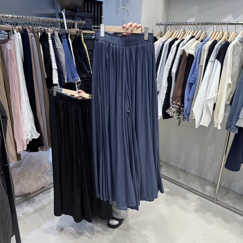 HOT PLACE/DREAM GIRIS/HOT ISSUE韓國東大門代購女士新款職業休閑褲絲綢HOT PLACE/DREAM GIRIS/HOT ISSUE休閑褲圖色5