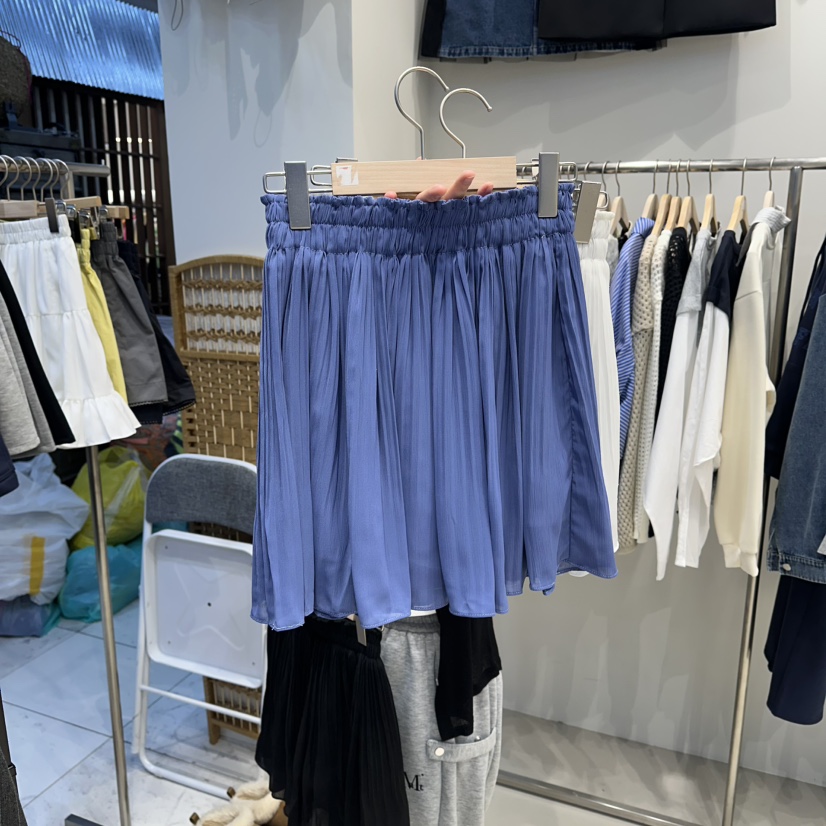 HOT PLACE/DREAM GIRIS/HOT ISSUE韓國直郵女裝新品休閑裙褲雪紡褶皺HOT PLACE/DREAM GIRIS/HOT ISSUE裙褲