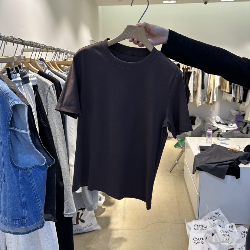 EYEFUL-Q韓國東大門直郵女裝新款人氣職業時尚熱賣推薦T恤eyefulT恤圖色3