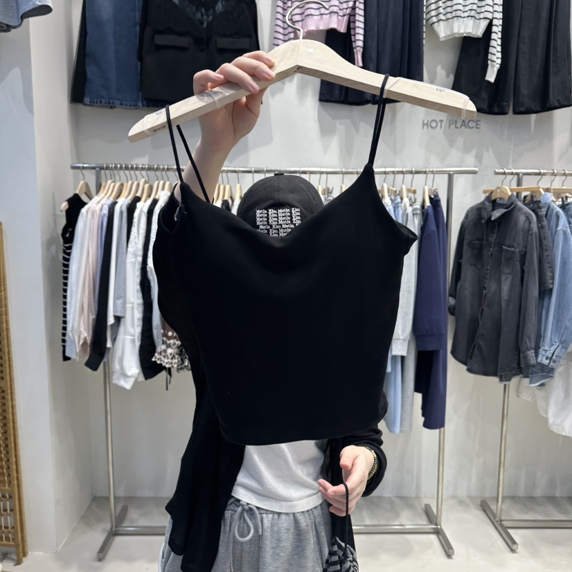 HOT PLACE/DREAM GIRIS/HOT ISSUE韓國代購女裝新款職業吊帶背心HOT PLACE/DREAM GIRIS/HOT ISSUE吊帶/背心圖色2