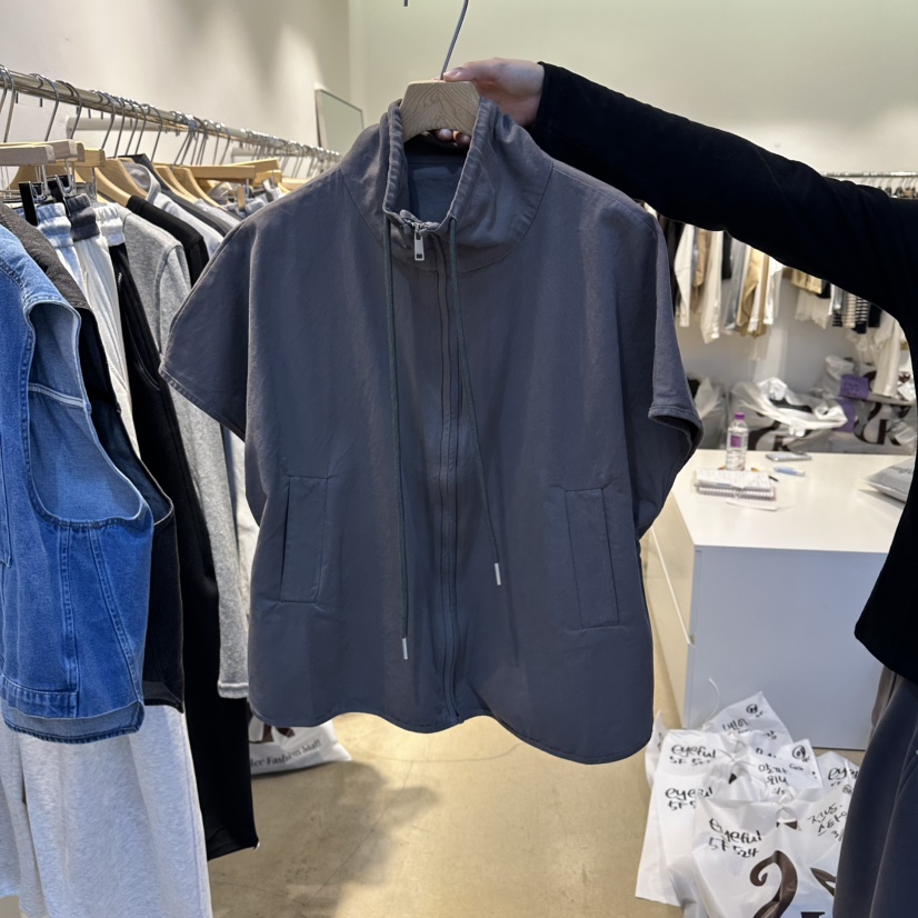 EYEFUL-Q韓國直郵女士新品熱賣人氣時尚職業26春夏馬甲棉質eyeful馬甲圖色3墨色