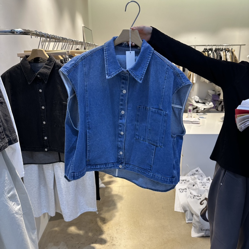 EYEFUL-Q韓國東大門代購女士新品26春夏人氣推薦時尚馬甲eyeful馬甲圖色1