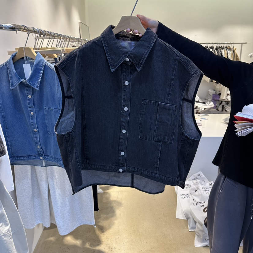 EYEFUL-Q韓國東大門代購女士新品26春夏人氣推薦時尚馬甲eyeful馬甲圖色2