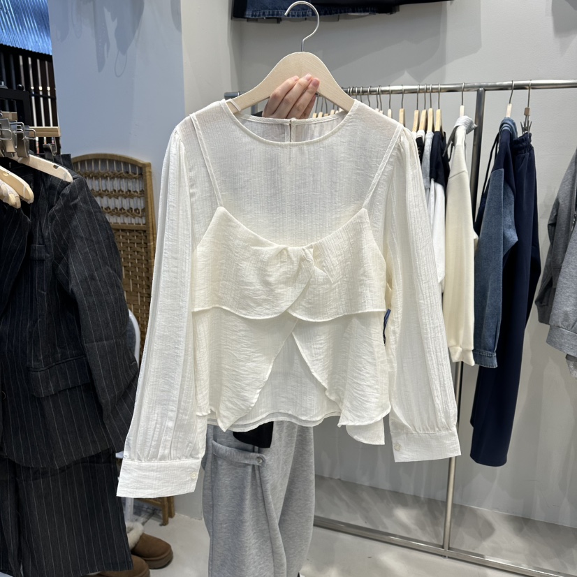 HOT PLACE/DREAM GIRIS/HOT ISSUE韓國東大門代購女裝新款推薦套裝荷葉邊套裝HOT PLACE/DREAM GIRIS/HOT ISSUE套裝圖色2