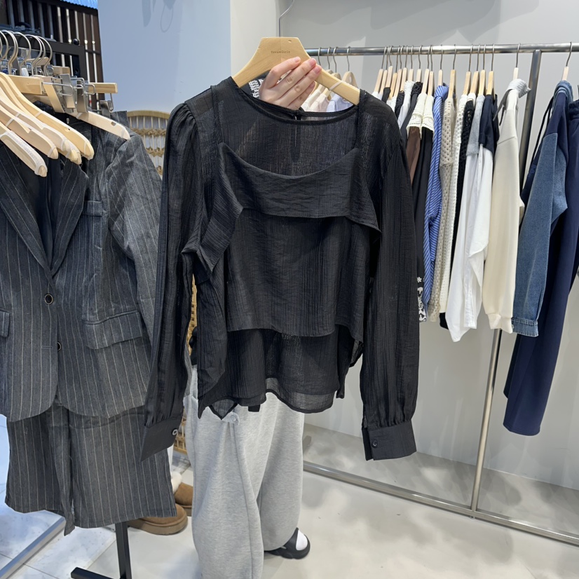 HOT PLACE/DREAM GIRIS/HOT ISSUE韓國東大門代購女裝新款推薦套裝荷葉邊套裝HOT PLACE/DREAM GIRIS/HOT ISSUE套裝圖色5