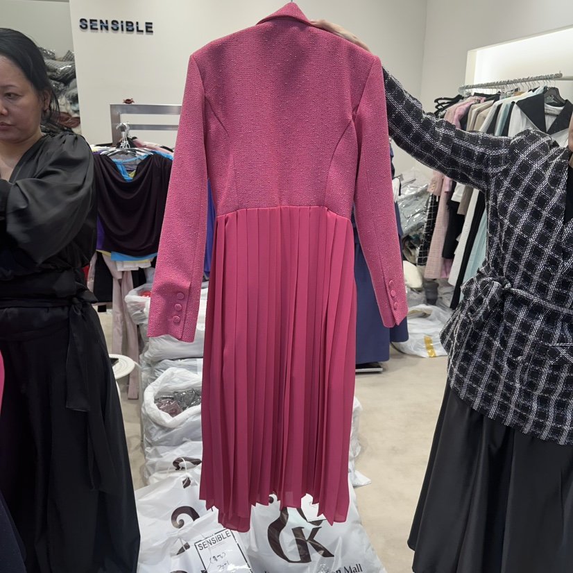 SENSIBLE-S韓國東大門代購女士新款職業休閑時尚長款風衣SENSIBLE長款風衣