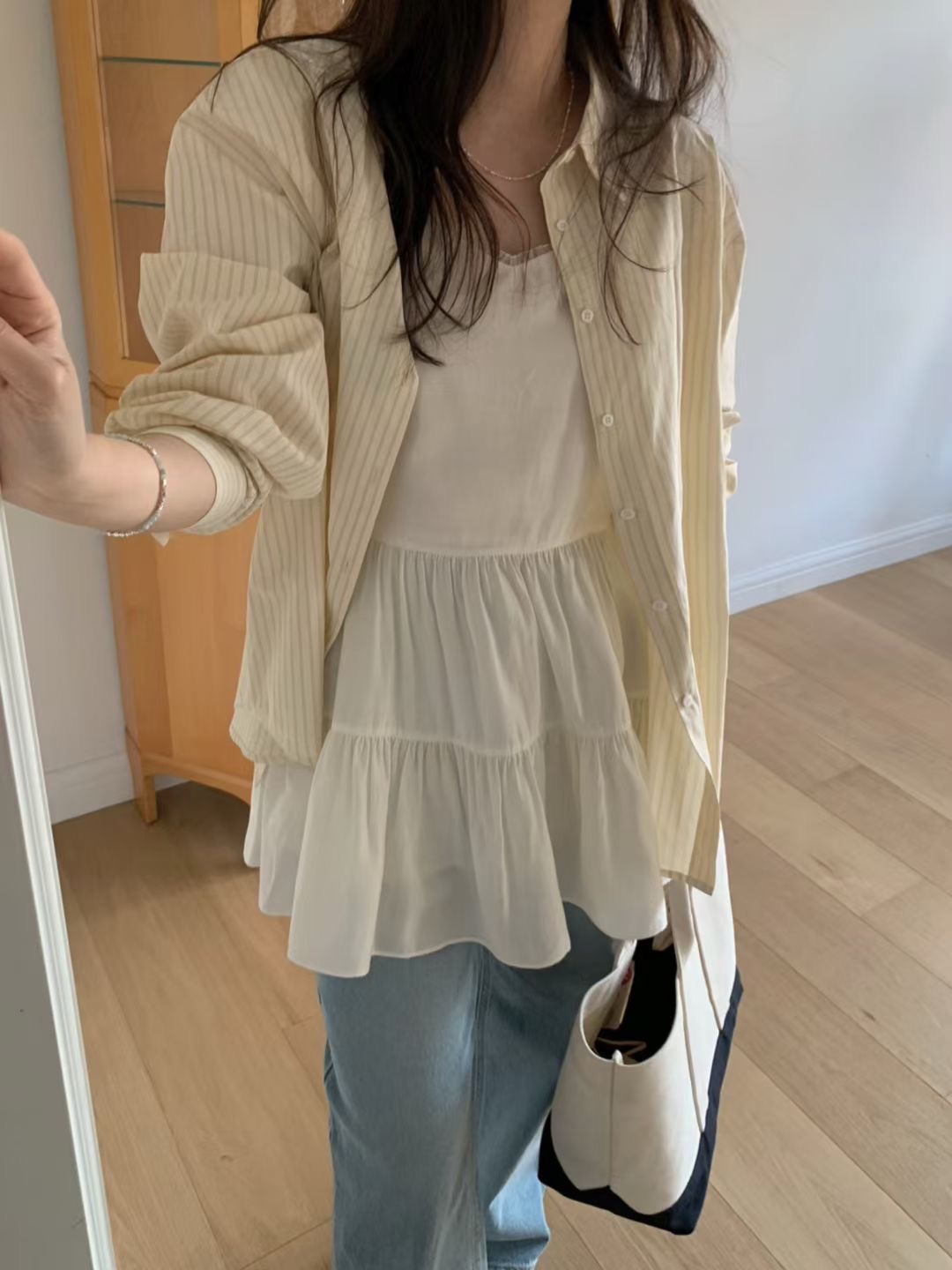 PYT-ot東大門實拍女裝新款休閑26春夏熱賣推薦連衣裙褶皺pretty young thing連衣裙