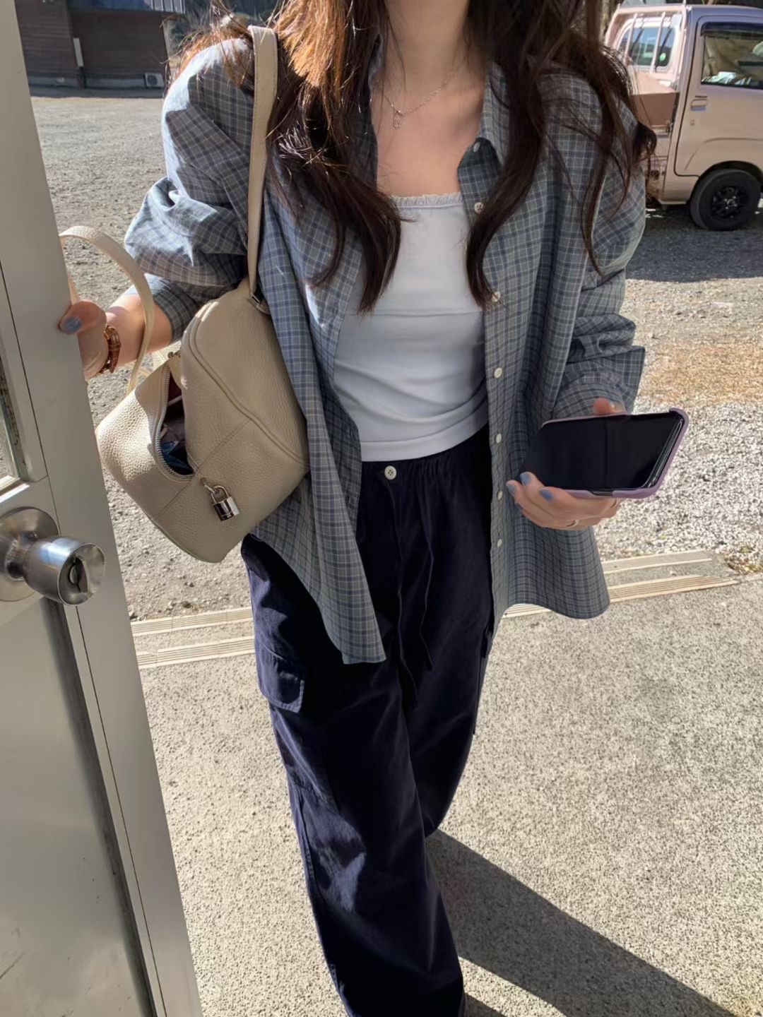 PYT-ot東大門直郵女裝新款26春夏職業休閑人氣襯衫蕾絲衫pretty young thing襯衫/蕾絲衫