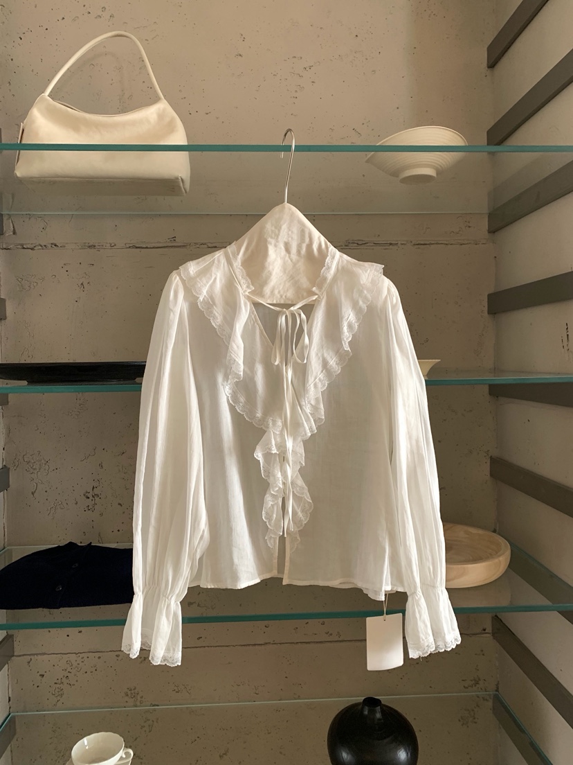 SYMBOL東大門代購女裝新品真品推薦人氣26春夏襯衫蕾絲衫SYMBOL襯衫/蕾絲衫