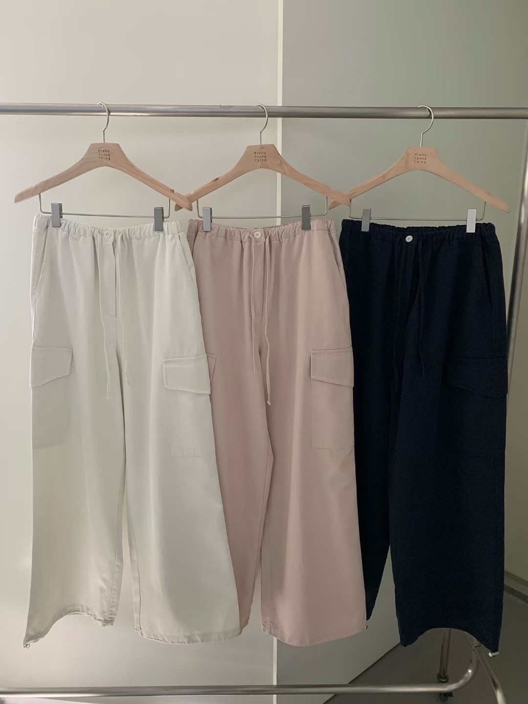 PYT-ot東大門實拍女裝新品時尚人氣熱賣真品推薦休閑休閑褲pretty young thing休閑褲