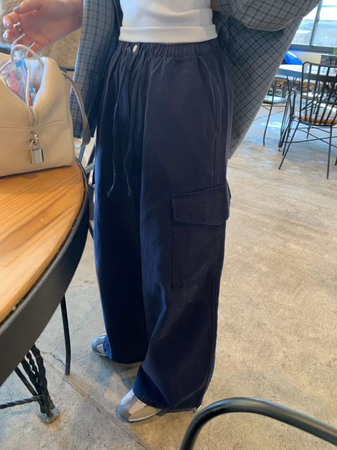 PYT-ot東大門實拍女裝新品時尚人氣熱賣真品推薦休閑休閑褲pretty young thing休閑褲