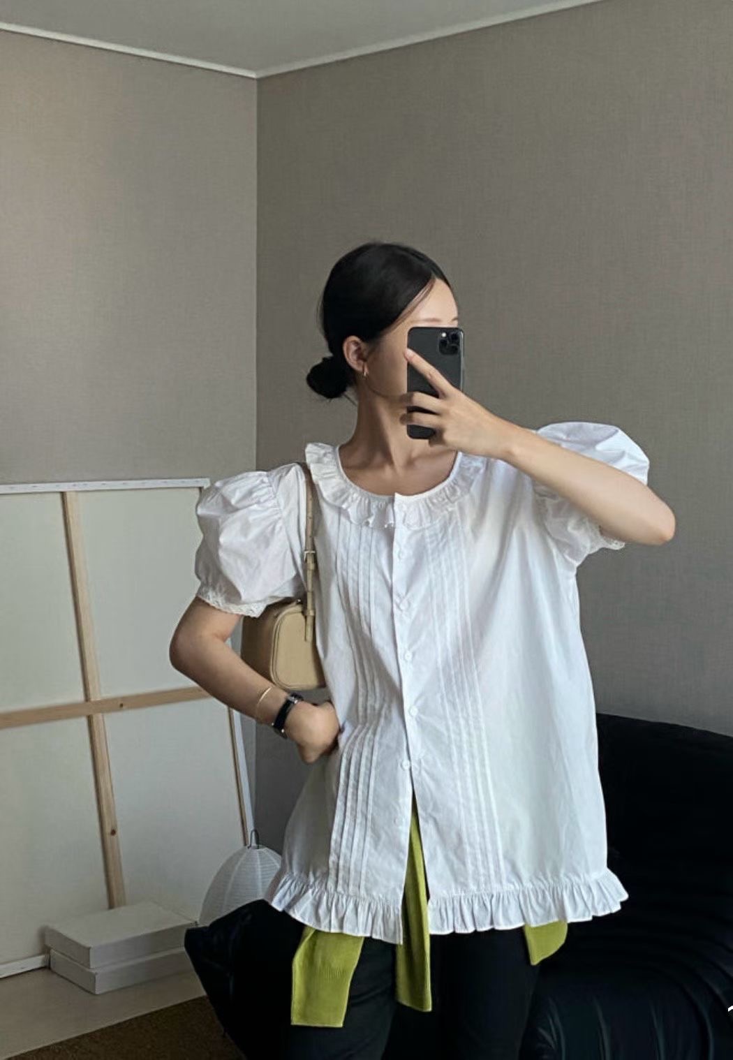 MURS韓國代購女裝新品人氣時尚熱賣休閑推薦真品襯衫蕾絲衫MURS襯衫/蕾絲衫