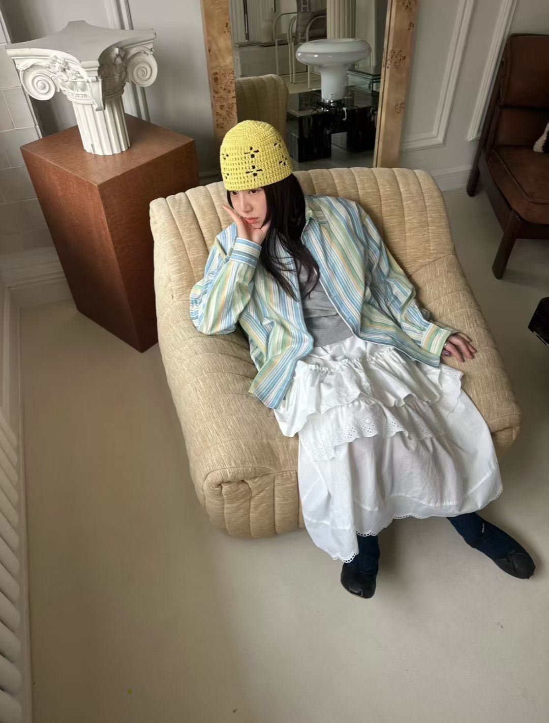 MURS東大門實拍女裝新款時尚真品熱賣人氣職業襯衫蕾絲衫MURS襯衫/蕾絲衫