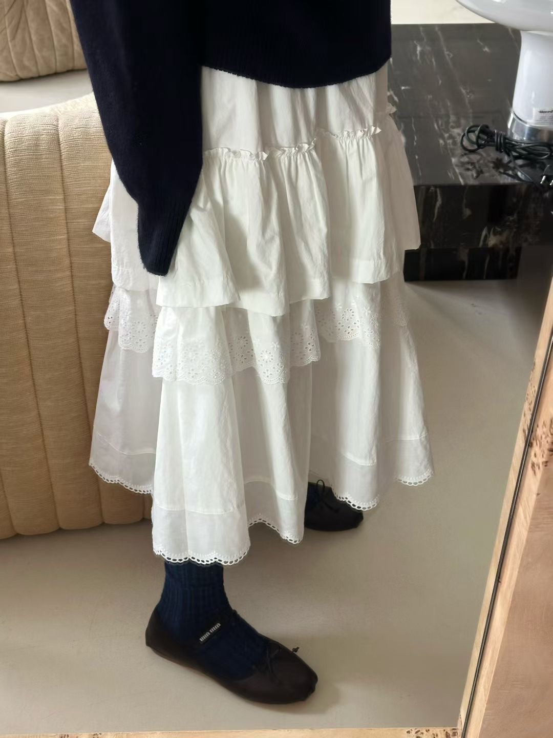 MURS韓國代購女裝新品休閑26春夏真品職業時尚人氣推薦長裙MURS長裙