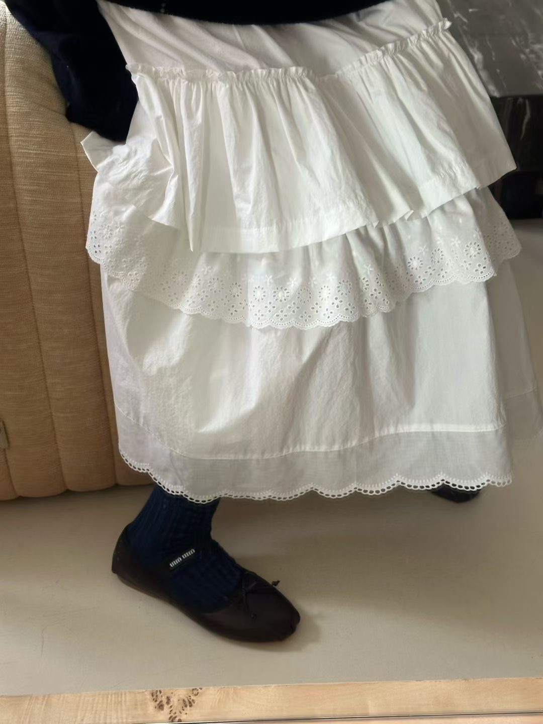 MURS韓國代購女裝新品休閑26春夏真品職業時尚人氣推薦長裙MURS長裙