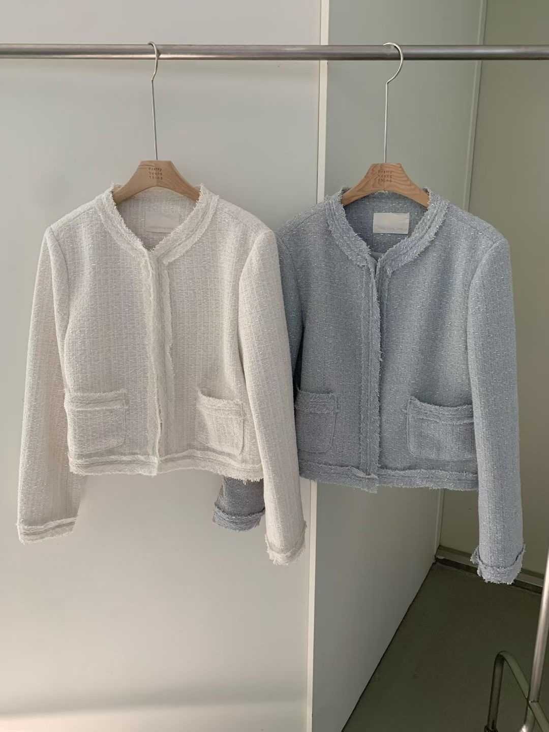 PYT-ot東大門直郵女裝新款熱賣休閑推薦26春夏人氣職業夾克pretty young thing夾克