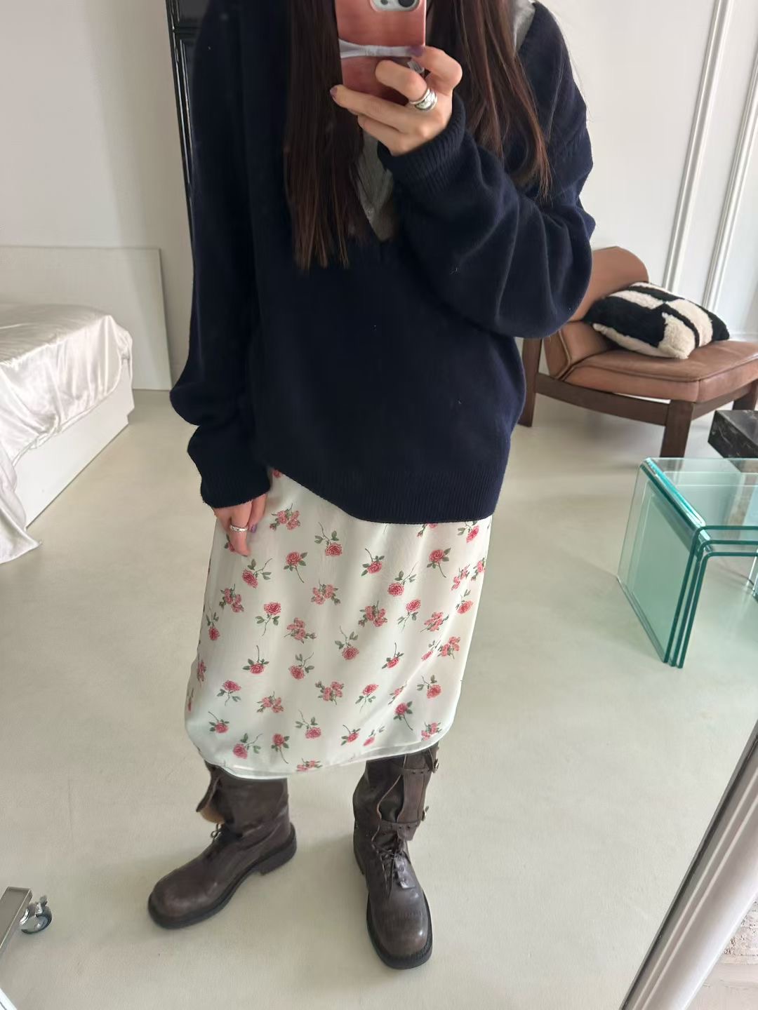 MURS東大門代購女士新款推薦真品26春夏人氣半身裙中短裙MURS半身裙/中短裙