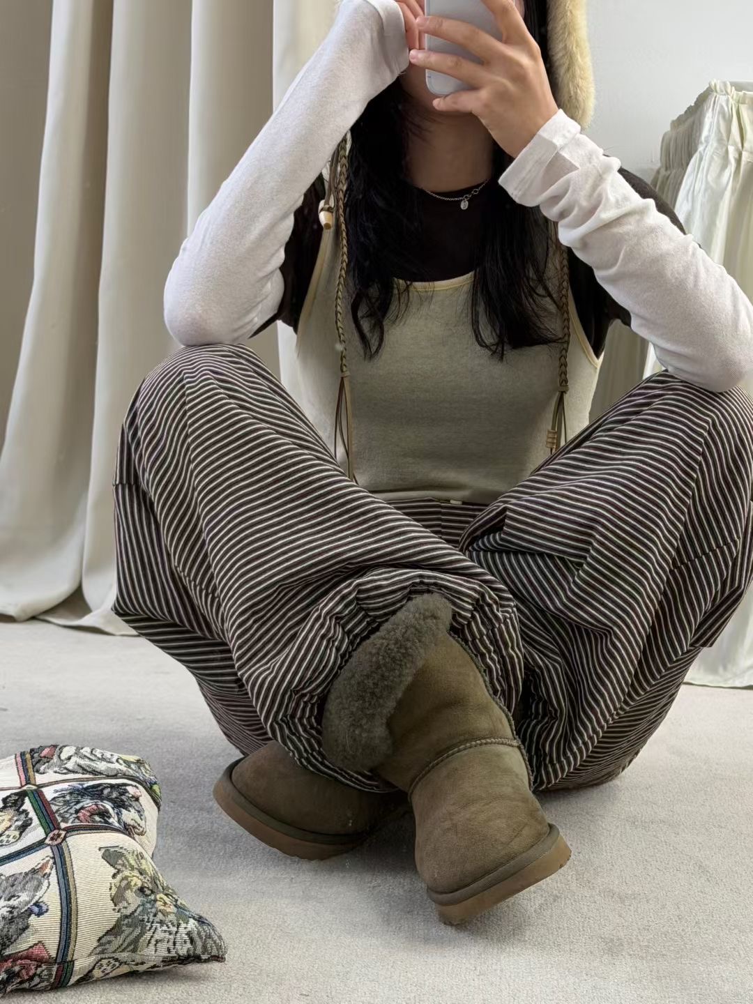 MURS韓國直郵女士新品人氣推薦熱賣職業真品26春夏休閑褲MURS休閑褲