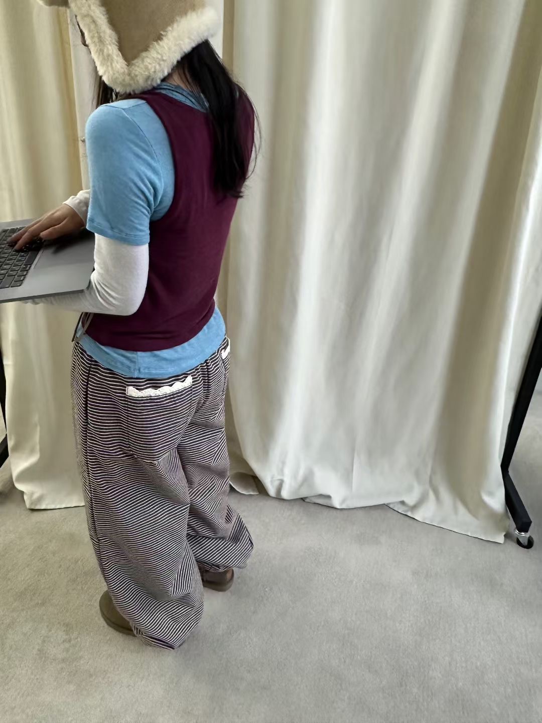 MURS韓國直郵女士新品人氣推薦熱賣職業真品26春夏休閑褲MURS休閑褲