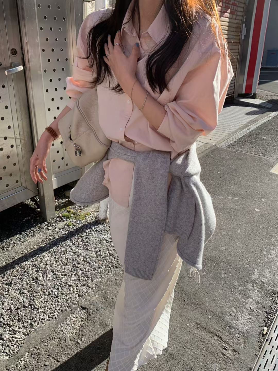 PYT-ot韓國直郵女士新品熱賣推薦休閑職業時尚襯衫蕾絲衫pretty young thing襯衫/蕾絲衫圖色3