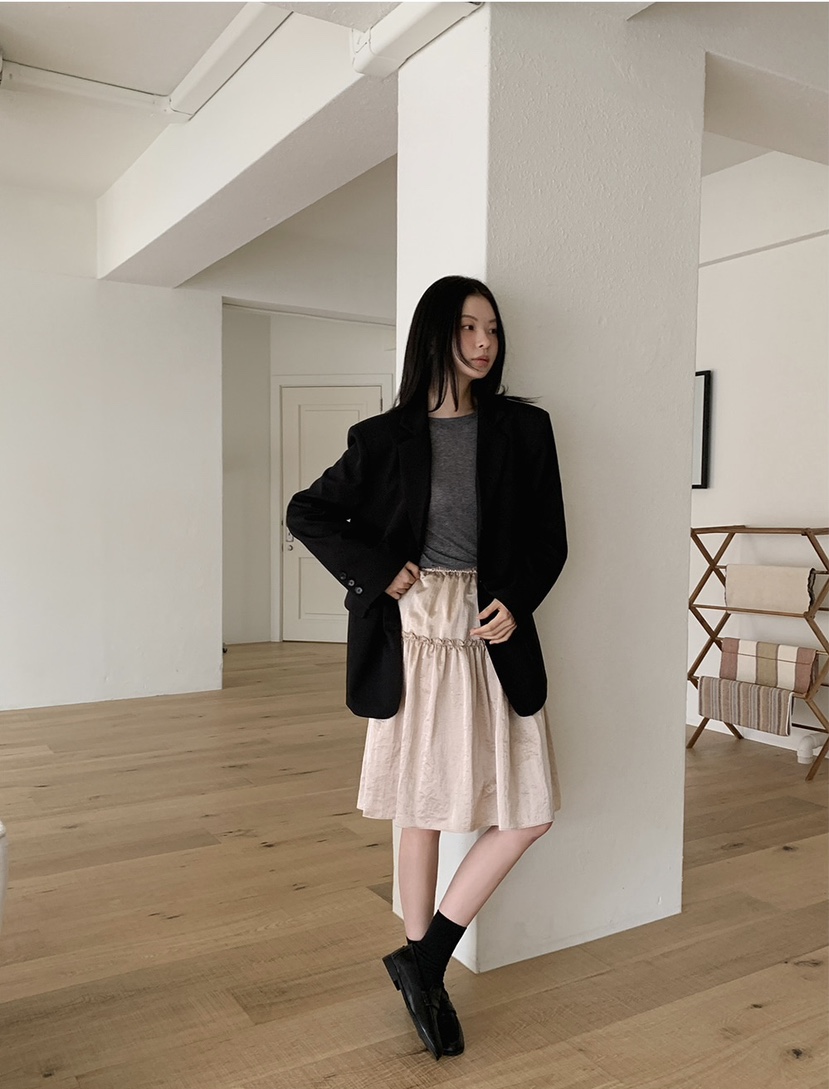 LETAILOR韓國直郵女士新款休閑熱賣26春夏時尚半身裙中短裙LETAILOR半身裙/中短裙