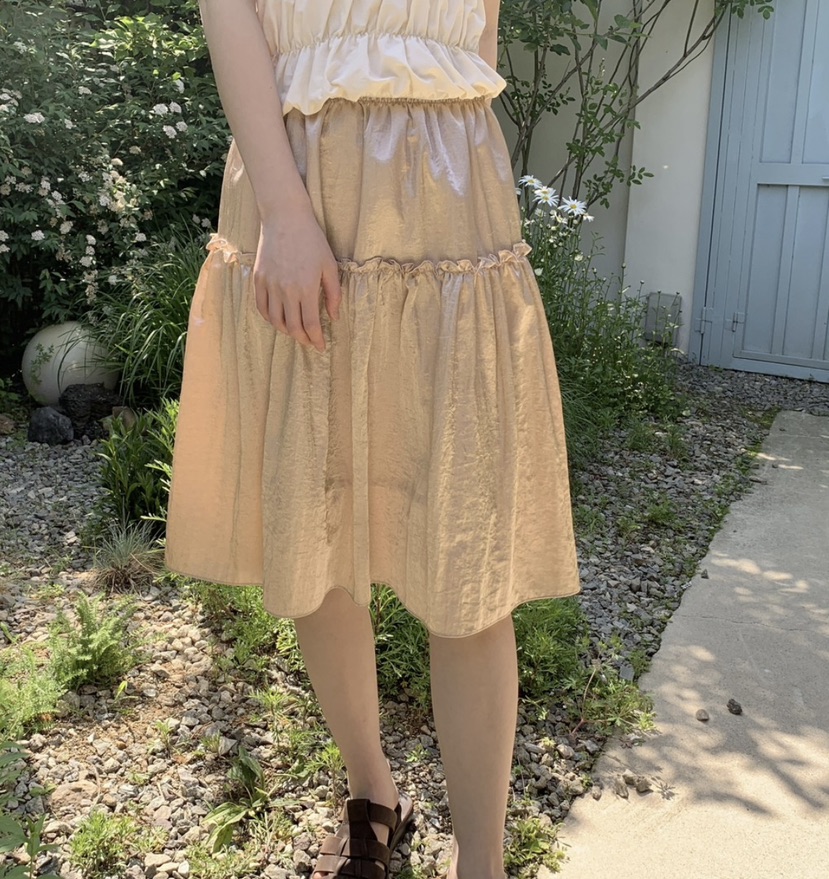 LETAILOR韓國直郵女士新款休閑熱賣26春夏時尚半身裙中短裙LETAILOR半身裙/中短裙