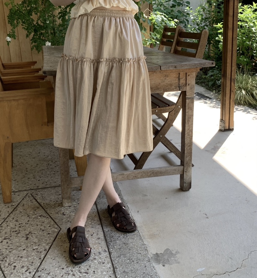 LETAILOR韓國直郵女士新款休閑熱賣26春夏時尚半身裙中短裙LETAILOR半身裙/中短裙