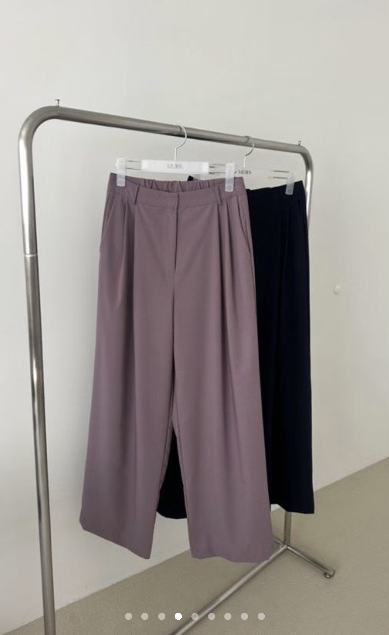 MURS東大門直郵女裝新款休閑真品職業26春夏人氣熱賣休閑褲MURS休閑褲圖色2左二色