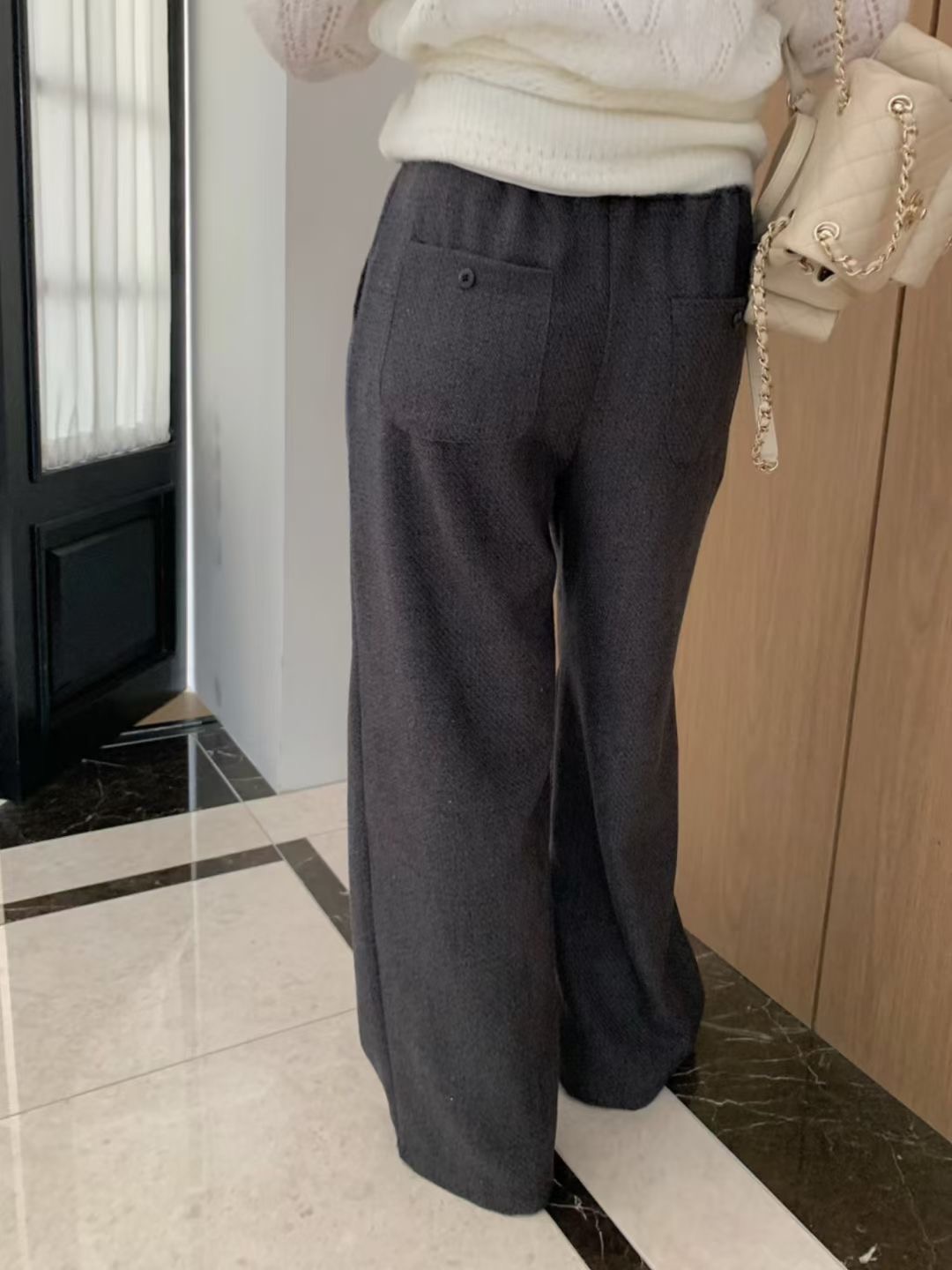 PYT-ot韓國直郵女士新品真品職業時尚人氣休閑熱賣休閑褲pretty young thing休閑褲