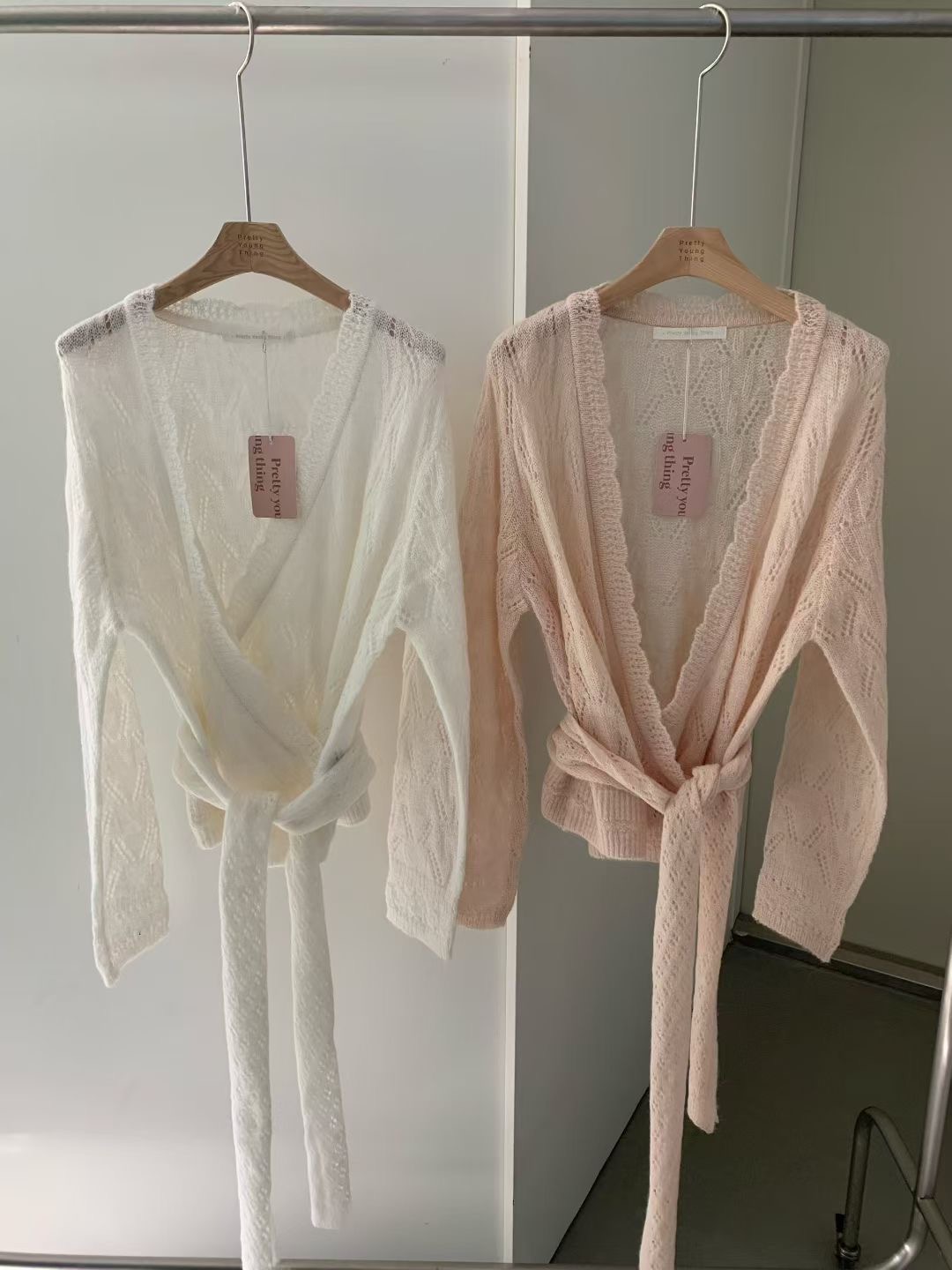 PYT-ot東大門實拍女士新款熱賣26春夏真品推薦休閑針織衫pretty young thing針織衫