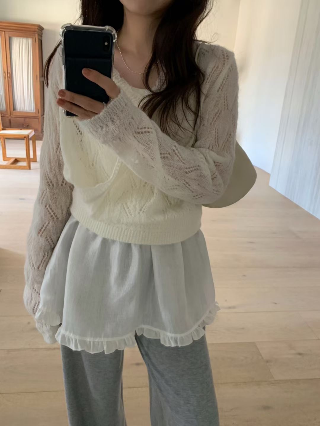 PYT-ot東大門實拍女士新款熱賣26春夏真品推薦休閑針織衫pretty young thing針織衫圖色2