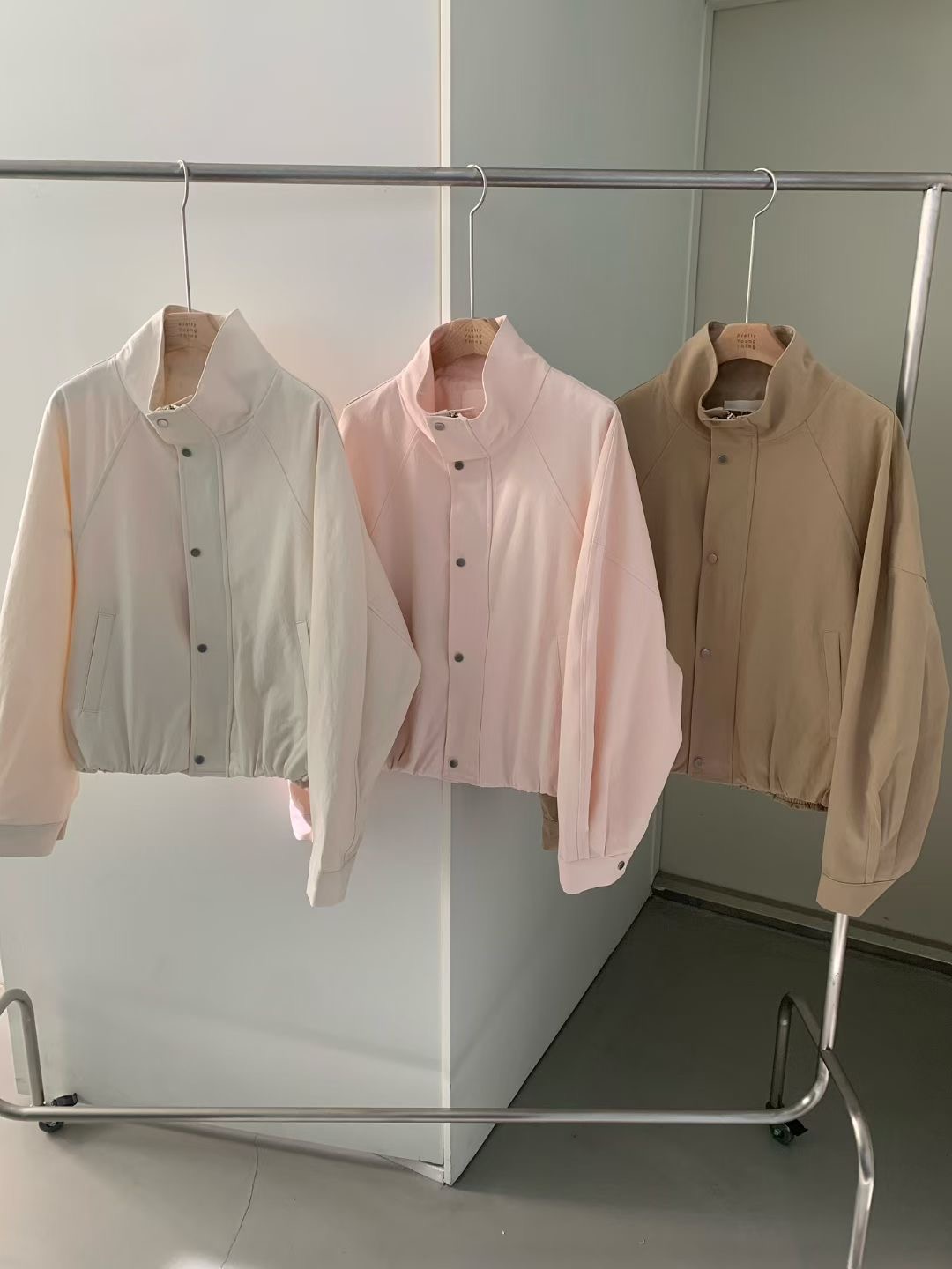 PYT-ot東大門實拍女裝新款26春夏人氣推薦休閑時尚夾克棉pretty young thing夾克圖色2左二色