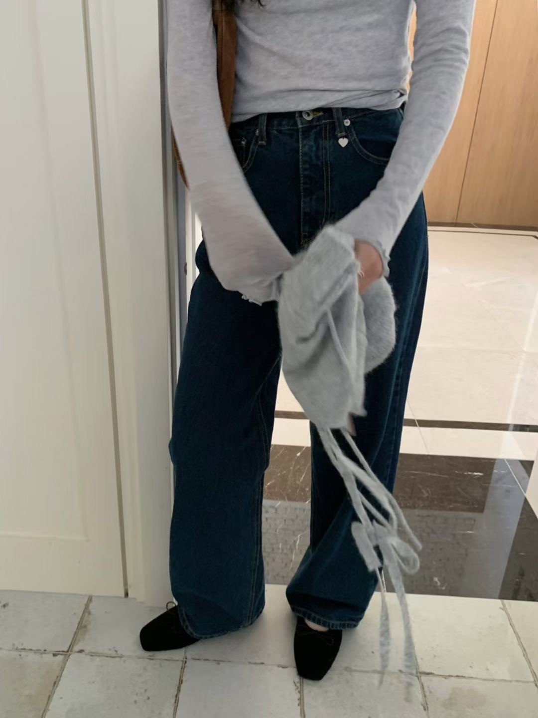 PYT-ot東大門代購女裝新款26春夏時尚職業推薦熱賣牛仔褲pretty young thing牛仔褲