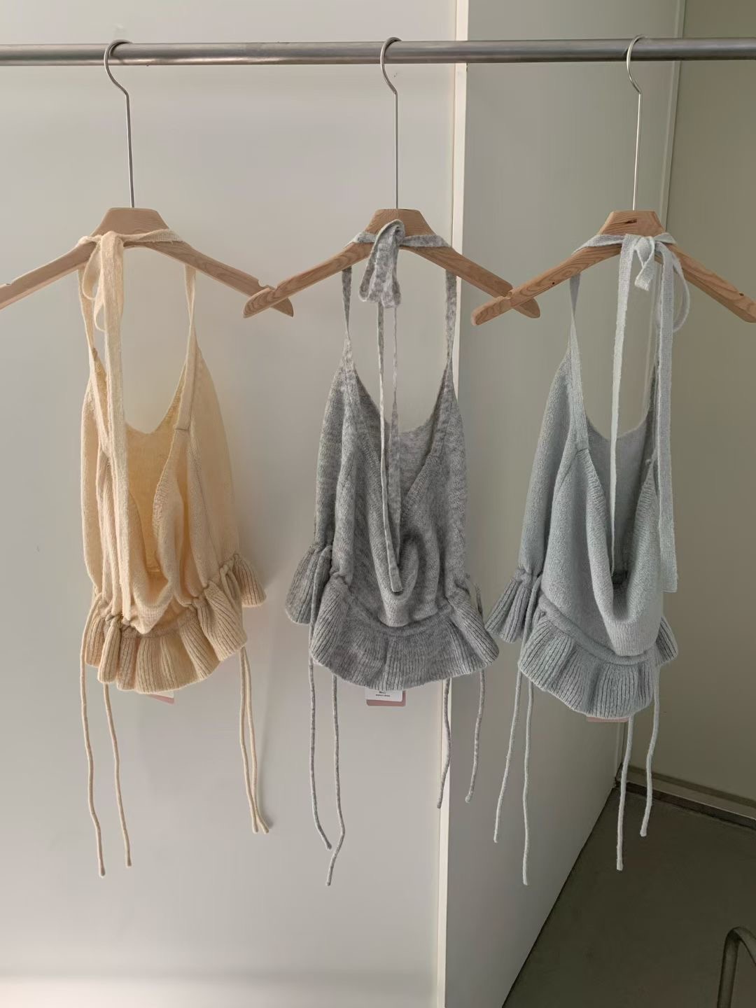 PYT-ot東大門直郵女士新款推薦時尚26春夏吊帶背心不含內搭pretty young thing吊帶/背心