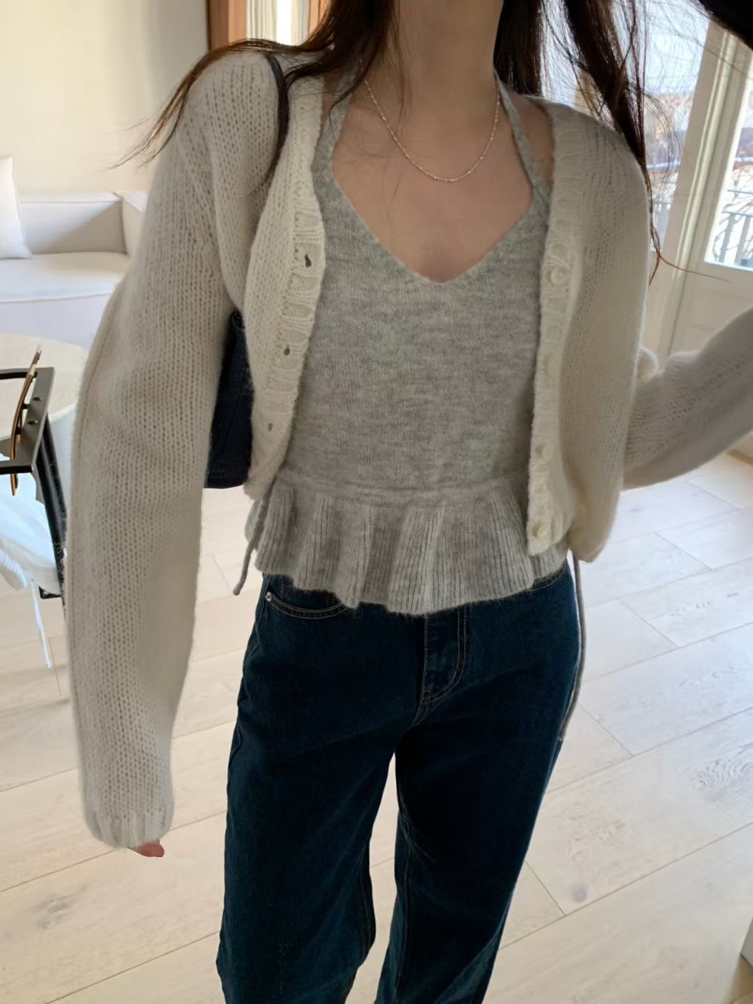 PYT-ot東大門直郵女士新款推薦時尚26春夏吊帶背心不含內搭pretty young thing吊帶/背心