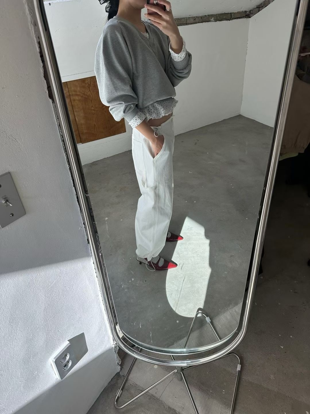 MURS東大門直郵女士新品熱賣真品職業人氣時尚26春夏休閑褲MURS休閑褲