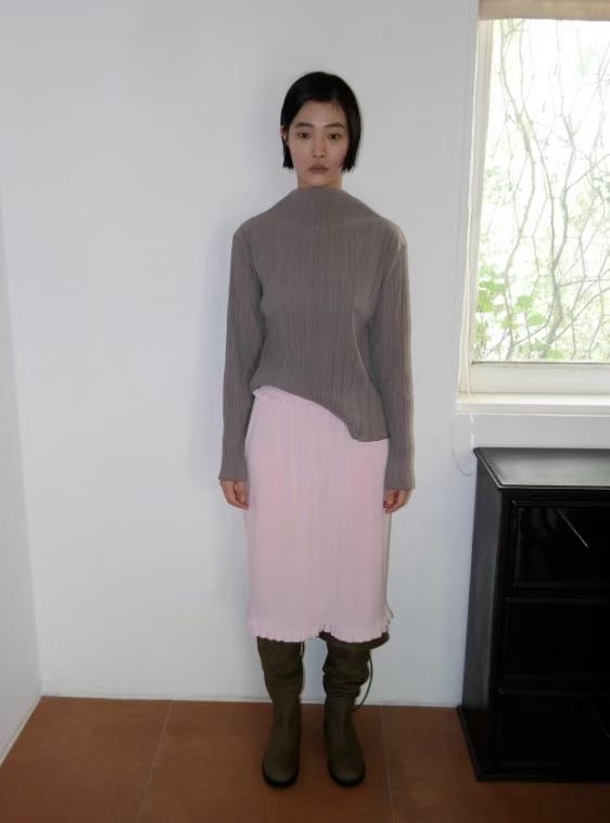 MURS東大門代購女士新款真品休閑時尚職業熱賣26春夏長裙MURS長裙圖色3