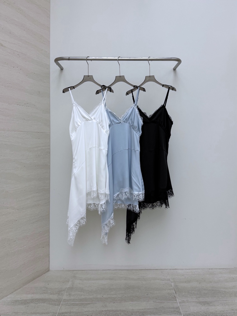 AB東大門實拍女士新款推薦時尚熱賣真品26春夏連衣裙緞面AB連衣裙