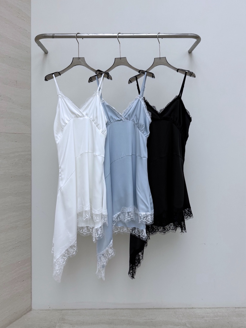 AB東大門實拍女士新款推薦時尚熱賣真品26春夏連衣裙緞面AB連衣裙