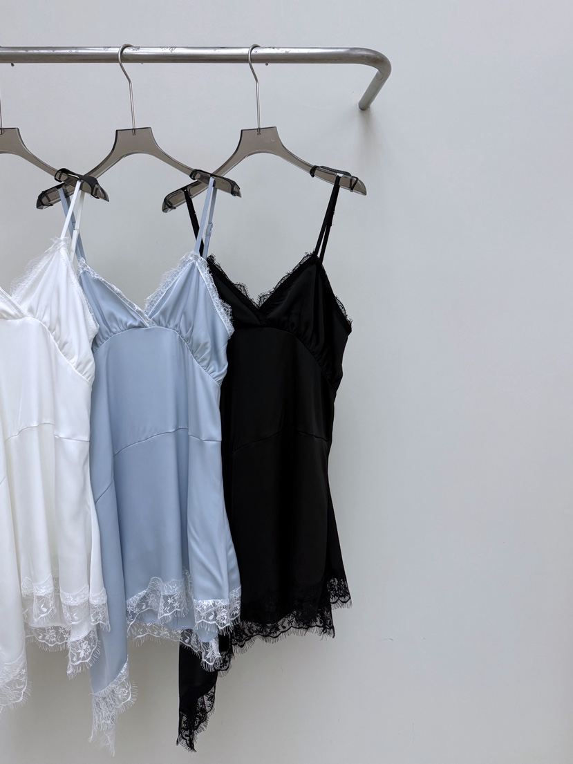 AB東大門實拍女士新款推薦時尚熱賣真品26春夏連衣裙緞面AB連衣裙