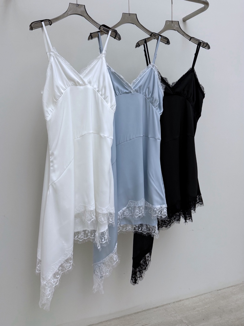 AB東大門實拍女士新款推薦時尚熱賣真品26春夏連衣裙緞面AB連衣裙