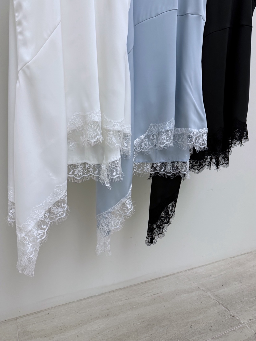 AB東大門實拍女士新款推薦時尚熱賣真品26春夏連衣裙緞面AB連衣裙