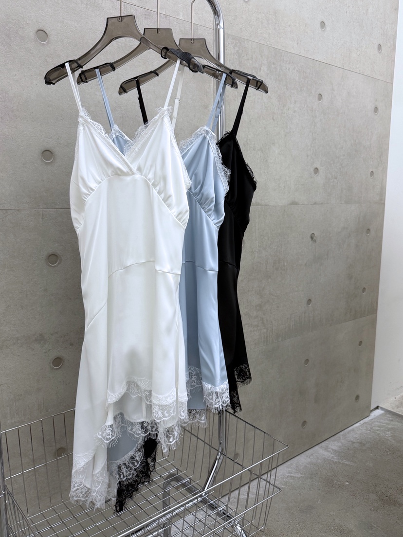 AB東大門實拍女士新款推薦時尚熱賣真品26春夏連衣裙緞面AB連衣裙