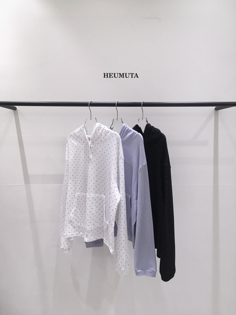 HEUMUTA韓國直郵女士新品26春夏人氣職業推薦長袖T恤華夫格HEUMUTA長袖T恤